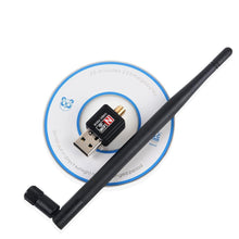 Load image into Gallery viewer, 321 Wireless Wifi Adapter (USB wifi Antenna 5dB 150mbps)
