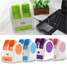 Load image into Gallery viewer, 201  Dual Bladeless Mini Air Conditioner
