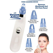 Load image into Gallery viewer, 351 -4 In 1 Blackhead Whitehead Extractor Remover Device Acne Pimple Pore Cleaner (Vacuum Suction Tool)
