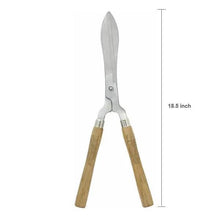Load image into Gallery viewer, 455 Wooden Handle Hedge Shears, Bush Clipper
