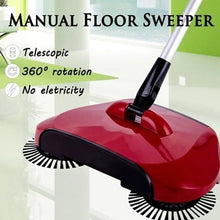 Load image into Gallery viewer, 220 Sweeper Floor Dust Cleaning Mop Broom with Dustpan 360 Rotary
