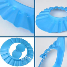 Load image into Gallery viewer, 378 Adjustable Safe Soft Baby Shower cap
