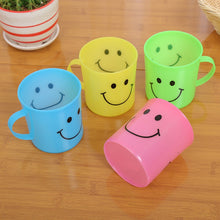 Load image into Gallery viewer, 744 Unbreakable Plastic Coffee-Milk Fancy Smiley Mug

