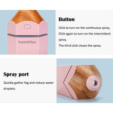 Load image into Gallery viewer, 363 Pencil humidifier,,night Light Gift Mini Desktop USB Home &amp; Car Humidification
