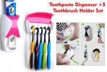Load image into Gallery viewer, 200 Toothpaste Dispenser &amp; Tooth Brush with Toothbrush

