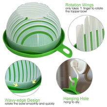 Load image into Gallery viewer, 743 Salad Cutter Bowl Upgraded Easy Salad Maker, Fast Fruit Vegetable Salad Chopper Bowl Fresh Salad Slicer

