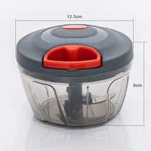 Load image into Gallery viewer, 080 Manual Food Chopper, Compact &amp; Powerful Hand Held Vegetable Chopper/Blender
