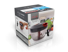 Load image into Gallery viewer, 080 Manual Food Chopper, Compact &amp; Powerful Hand Held Vegetable Chopper/Blender
