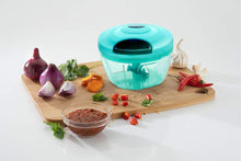 Load image into Gallery viewer, 080 Manual Food Chopper, Compact &amp; Powerful Hand Held Vegetable Chopper/Blender
