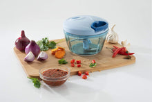 Load image into Gallery viewer, 080 Manual Food Chopper, Compact &amp; Powerful Hand Held Vegetable Chopper/Blender
