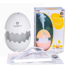 Load image into Gallery viewer, 393 Funny USB Mini Egg humidiier with Colorful Night Light egg tumbler Aroma Diffuser for Car Home Office Mist Maker egg air purifier LED Light

