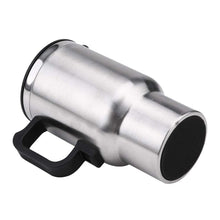 Load image into Gallery viewer, 551 -12V Car Charging Electric Kettle Mug (Silver)
