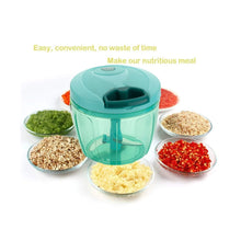 Load image into Gallery viewer, 101 Compact &amp; Powerful Hand Held Vegetable Chopper (650 ml)

